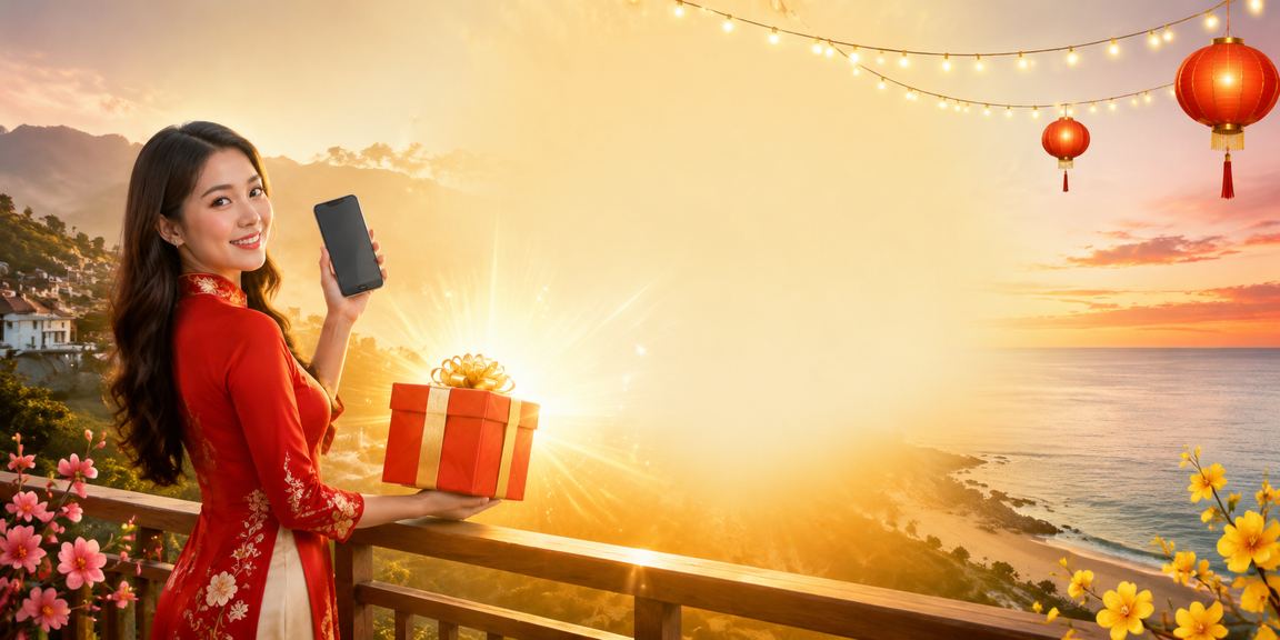 Người dùng truy cập casino di động tại Sapa với cảnh quan thiên nhiên